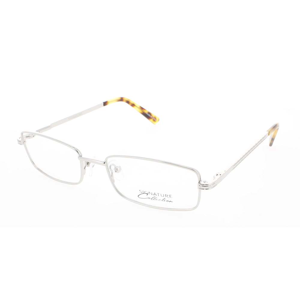 SIGNATURE 1119-Silver-52 Eyeglasses Eye Glasses SILVER Authentic New